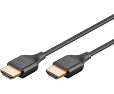 Goobay Plonas didelės spartos HDMI kabelis su eternetu - 4K/60Hz (75295)