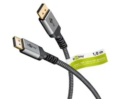 „Goobay“ | „DisplayPort“ kabelis 2.0/2.1, 80 Gbit/s | 75684 | „DisplayPort“ į „DisplayPort“