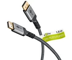 „Goobay“ | „DisplayPort“ kabelis 2.0/2.1, 80 Gbit/s | 75684 | „DisplayPort“ į „DisplayPort“