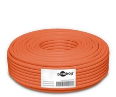 Goobay 75713, 50 m, Cat7a, S/FTP (S-STP), Oranžinė