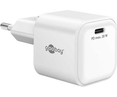 Įkroviklis Goobay Szybka kroviklis USB-C PD GaN Nano (20 W) balta
