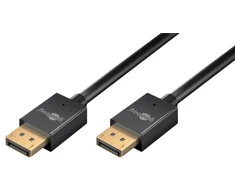 Goobay 77443, 2 m, DisplayPort, DisplayPort, vyriškas, vyriškas, 7680 x 4320 pikselių