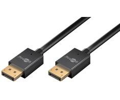 Goobay 77443, 2 m, DisplayPort, DisplayPort, vyriškas, vyriškas, 7680 x 4320 pikselių