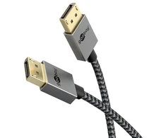 Goobay 77444, 1 m, DisplayPort, DisplayPort, kištukas, kištukas, 7680 x 4320 pikselių