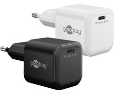 Goobay Szybka kroviklis USB-C™ PD GaN Nano (30 W) juoda