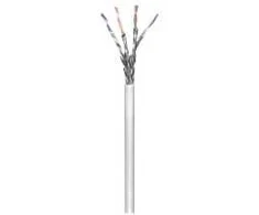 Goobay 93955, 100 m, Cat6, SF/UTP (S-FTP), Pilka