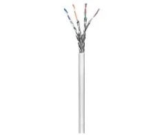 Goobay 93956, 100 m, Cat6, S/FTP (S-STP), Pilka