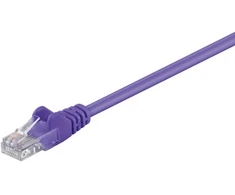 RB-LAN CAT 5e jungties kabelis, U/UTP, violetinis – laido ilgis 0,25 m