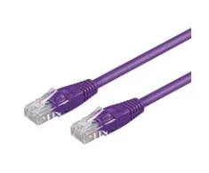 Goobay 95278, 3 m, Cat6, U/UTP (UTP), RJ-45, RJ-45, Violetinė