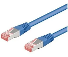 Goobay 95462, 0,5 m, Cat6, S/FTP (S-STP), RJ-45, RJ-45, Mėlyna