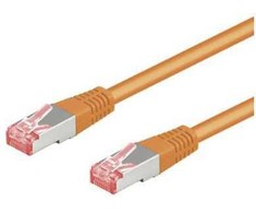 „Goobay Patchcord“, CAT6, S/FTP, 3 m, oranžinė (95506)