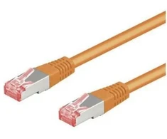 „Goobay“ CAT 6 jungiamasis kabelis, S/FTP (PiMF), oranžinis - Kabelio ilgis 1,5 m
