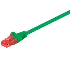 „Goobay CAT 6“ jungties kabelis, U/UTP, žalias – laido ilgis 1,5 m