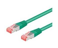 Goobay 95647, 25 m, Cat6, S/FTP (S-STP), RJ-45, RJ-45, žalias