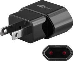 Goobay JAV / Japonijos maitinimo adapteris, juodas