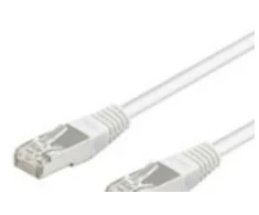 „Goobay CAT 5e“ jungiamasis kabelis, SF/UTP, baltas, 1 m, 1 m, Cat5e, SF/UTP (S-FTP), RJ-45, RJ-45, baltas