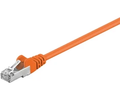 RB-LAN CAT 5e jungties kabelis, F/UTP, oranžinis – laido ilgis 0,25 m