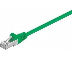 Goobay CAT 5e Komutacinis kabelis, F/UTP, žalias, 20 m, Cat5e, F/UTP (FTP), RJ-45, RJ-45, Žalias