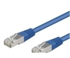 „Goobay Wentronic Goobay CAT 5e“ jungiamasis kabelis, F/UTP, mėlynas, 15 m - CCA vario mišinys (50862)