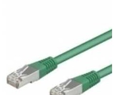 Goobay CAT 5e Komutacinis kabelis, F/UTP, žalias, 20 m, Cat5e, F/UTP (FTP), RJ-45, RJ-45, Žalias