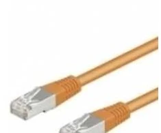 Goobay CAT 5e Komutacinis kabelis, F/UTP, oranžinis, 0.5m, 0.5 m, Cat5e, F/UTP (FTP), RJ-45, RJ-45, Oranžinis