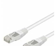 Goobay CAT 5e Komutacinis kabelis, SF/UTP, baltas, 30m, 30 m, Cat5e, SF/UTP (S-FTP), RJ-45, RJ-45, Baltas