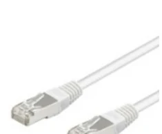 Goobay CAT 5e Komutacinis kabelis, SF/UTP, baltas, 30m, 30 m, Cat5e, SF/UTP (S-FTP), RJ-45, RJ-45, Baltas