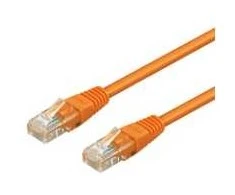 Goobay CAT 5e Komutacinis kabelis, U/UTP, oranžinis, 20m, 20 m, Cat5e, U/UTP (UTP), RJ-45, RJ-45, Oranžinis