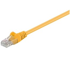Goobay CAT 5-200 UTP geltonas 2 m, 2 m, RJ-45, RJ-45, geltonas