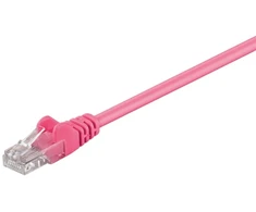 RB-LAN CAT 5e jungties kabelis, U/UTP, violetinis – laido ilgis 0,25 m