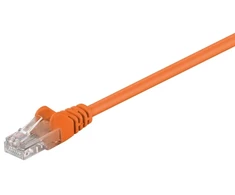 Goobay CAT 5e jungties kabelis, U/UTP, oranžinis – laido ilgis 3 m