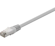 Goobay Apvalus Kabelis krosowy patchcord F/UTP kat. 5e pilka 1m (73077)