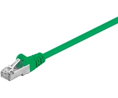 RB-LAN CAT 5e Jungties laidas, F/UTP, žalias - Laido ilgis 2 m