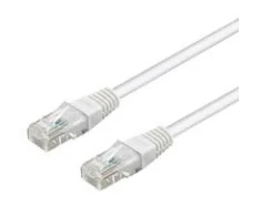 Goobay CAT 5e tinklo kabelis, U/UTP, baltas, 25 m – CCA vario mišinys