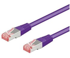 „Goobay CAT 6“ jungties kabelis, S/FTP (PiMF), alyvinis – laido ilgis 7,5 m