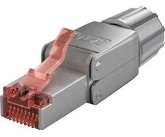 Goobay CAT 6 lauko tipo RJ45 jungtis STP, ekranuota - 5,0-8,5 mm (65940)
