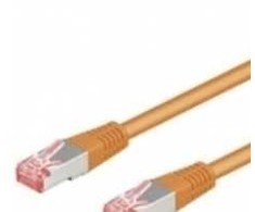Goobay goobay netværkskabel - 50 cm - oranžinis