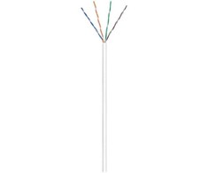 Goobay CAT 6 tinklo kabelis, U/UTP, baltas, 305 m, 305 m, Cat6, U/UTP (UTP), Baltas
