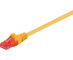 Goobay CAT6 U / UTP tinklo kabelis, 7,5 m, geltonas