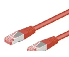 Goobay CAT 6 tinklo kabelis S/FTP (PiMF), raudonas, 20 m, Cat6, S/FTP (S-STP), RJ-45, RJ-45, raudonas