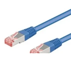 Goobay CAT 6 tinklo kabelis S/FTP (PiMF), mėlynas, 7,5 m, Cat6, S/FTP (S-STP), RJ-45, RJ-45, mėlynas