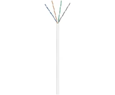 Goobay CAT 6 tinklo kabelis, U/UTP, baltas, 305 m, 305 m, Cat6, U/UTP (UTP), Baltas