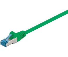Goobay CAT 6A Jungiamasis kabelis, S/FTP (PiMF), Žalias - Kabelio ilgis 7.5 m