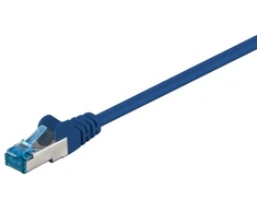 Goobay CAT 6A S/FTP LAN pataisymo laido kabelis, mėlynas, 15 m
