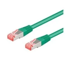 Goobay Kabelis LAN Patchcord CAT 6A S/FTP Žalias 1,5m