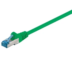 Goobay CAT 6A tinklo kabelis, S/FTP (PiMF), žalias, 20 m – LSZH be halogenų, CU medžiaga