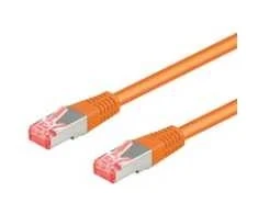 Goobay Kabelis LAN Patchcord CAT 6A S/FTP Oranžinis 3m