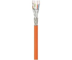 Goobay CAT 7A tinklo kabelis, S/FTP (PiMF), oranžinės spalvos, 250m, 250 m, Cat7a, S/FTP (S-STP), oranžinė