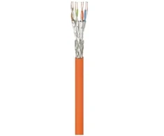 Goobay CAT 7A tinklo kabelis, S/FTP (PiMF), oranžinės spalvos, 250m, 250 m, Cat7a, S/FTP (S-STP), oranžinė