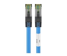 Goobay CAT 8.1 tinklo kabelis, S/FTP (PiMF), mėlynas, 2 m, 2 m, Cat8.1, S/FTP (S-STP), RJ-45, RJ-45, mėlynas